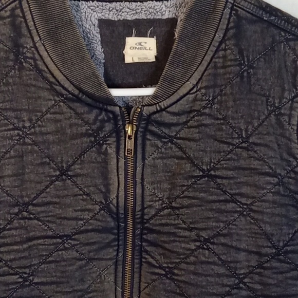O'Neill fleeced lined cotton women's jacket size large - Picture 3 of 8